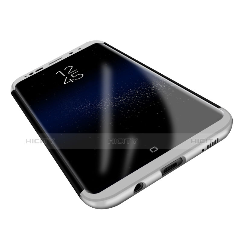 Handyhülle Hülle Kunststoff Schutzhülle Tasche Matt Vorder und Rückseite 360 Grad Q03 für Samsung Galaxy S8 Plus groß