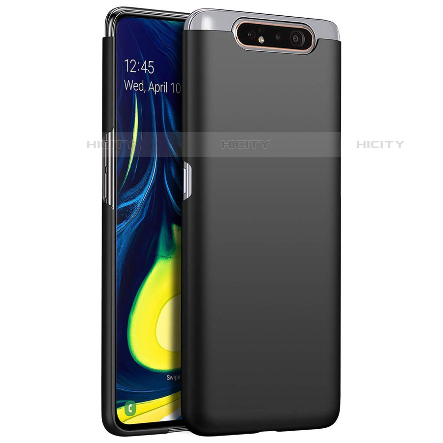 Handyhülle Hülle Kunststoff Schutzhülle Tasche Matt Z01 für Samsung Galaxy A90 4G Schwarz