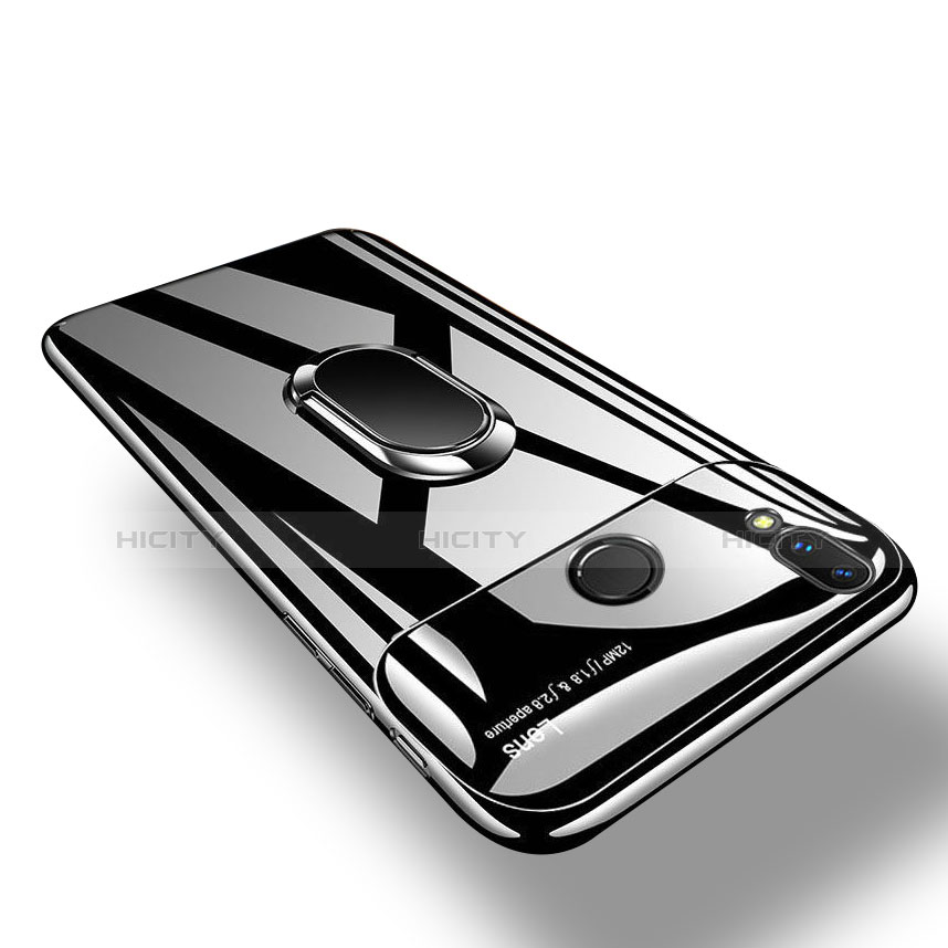 Handyhülle Hülle Kunststoff Schutzhülle Tasche Spiegel 360 Grad mit Magnetisch Fingerring Ständer für Huawei Nova 3i