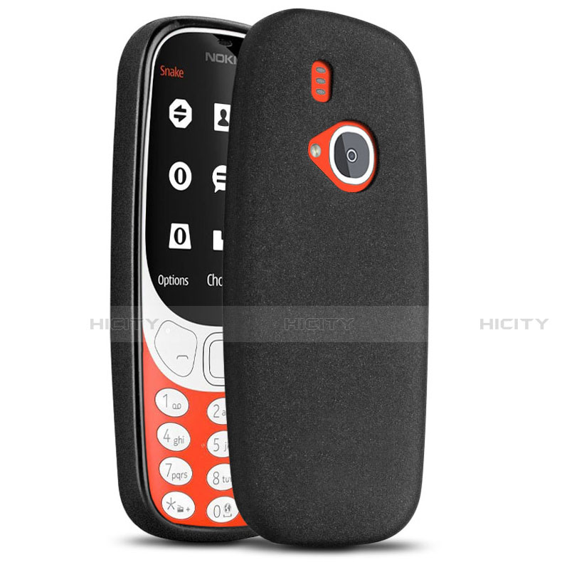 Handyhülle Hülle Kunststoff Schutzhülle Treibsand für Nokia 3310 (2017) Schwarz