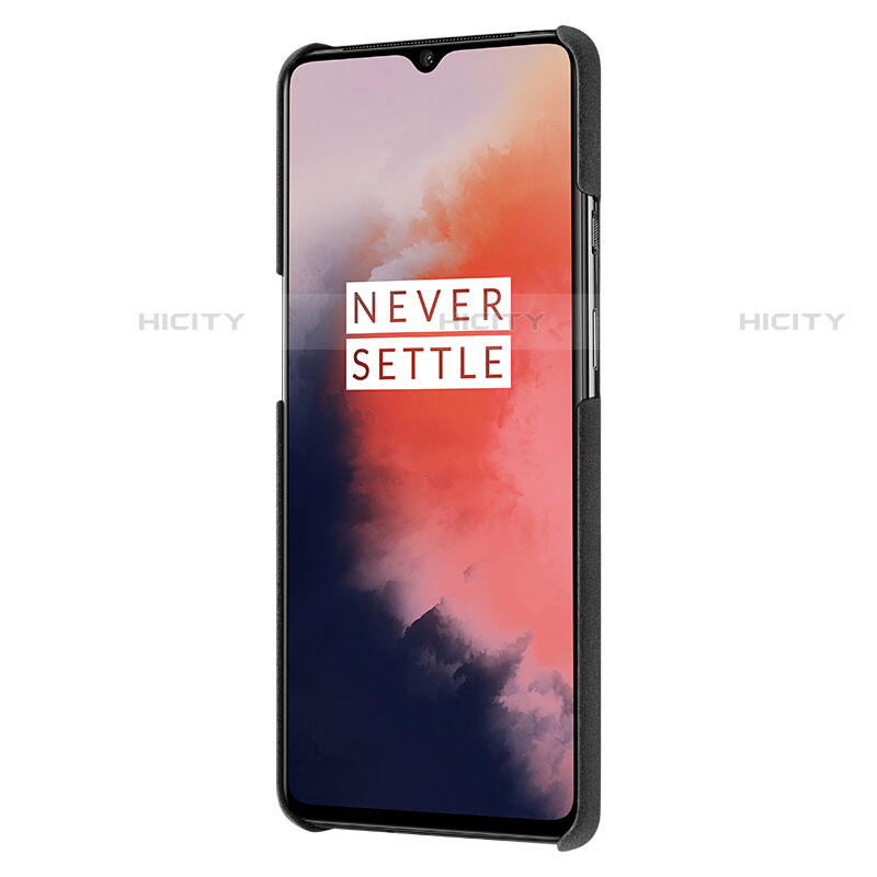 Handyhülle Hülle Kunststoff Schutzhülle Treibsand für OnePlus 7T Schwarz groß