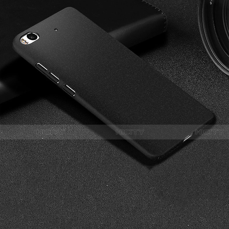 Handyhülle Hülle Kunststoff Schutzhülle Treibsand für Xiaomi Mi 5S 4G Schwarz