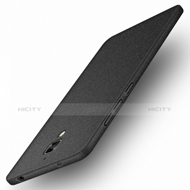 Handyhülle Hülle Kunststoff Schutzhülle Treibsand Q01 für Xiaomi Mi 4 Schwarz