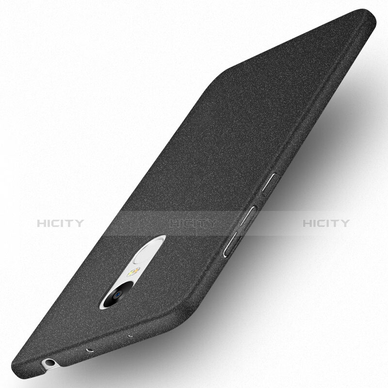 Handyhülle Hülle Kunststoff Schutzhülle Treibsand Q01 für Xiaomi Redmi Note 4X High Edition Schwarz