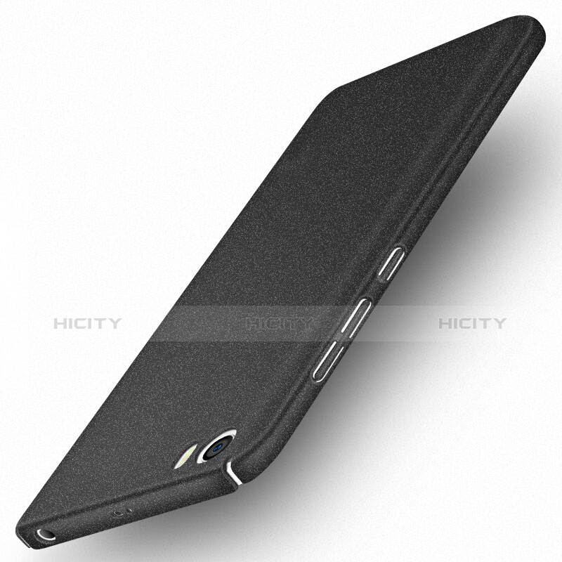 Handyhülle Hülle Kunststoff Schutzhülle Treibsand Q02 für Xiaomi Mi 5 Schwarz