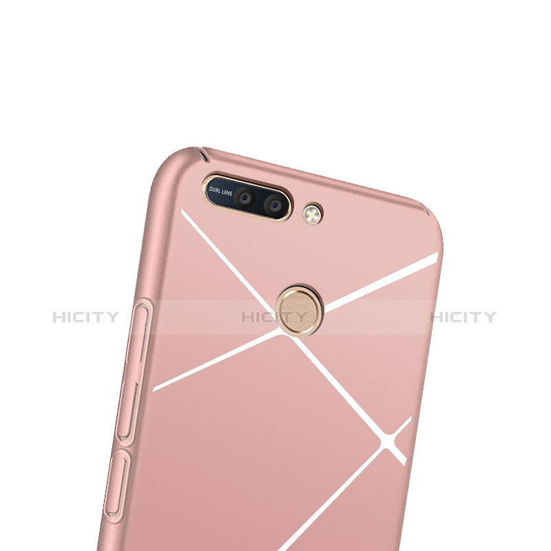 Handyhülle Hülle Kunststoff Tasche Matt Line für Huawei Honor V9 Rosegold