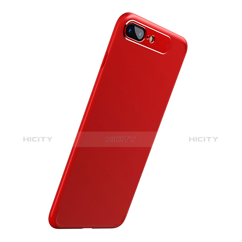 Handyhülle Hülle Kunststoff Tasche Matt M01 für Apple iPhone 7 Plus Rot