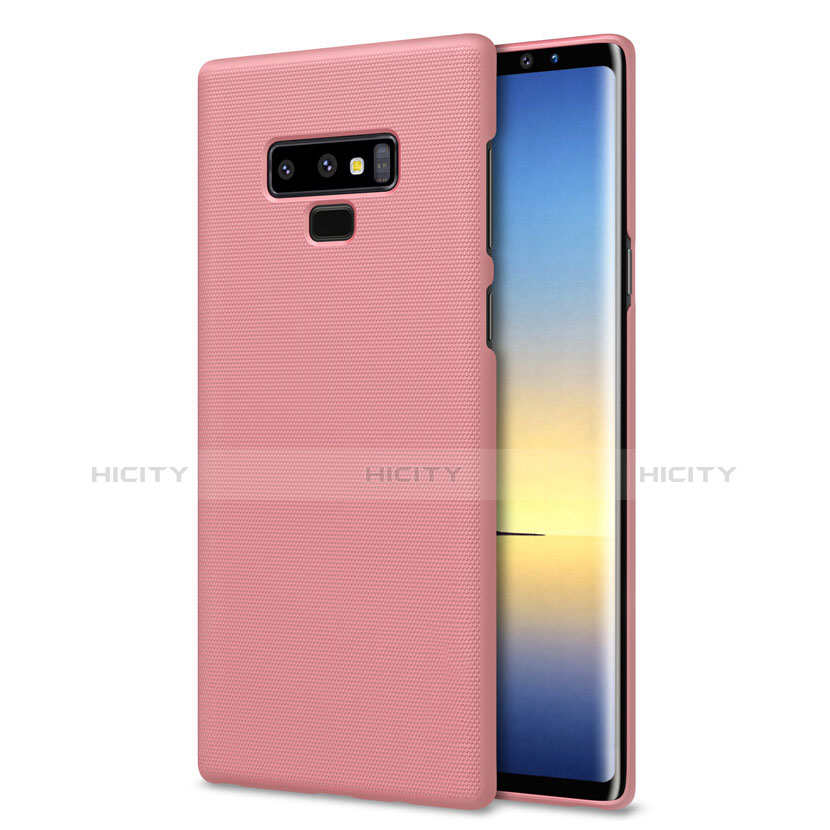 Handyhülle Hülle Kunststoff Tasche Matt M04 für Samsung Galaxy Note 9 Rosa