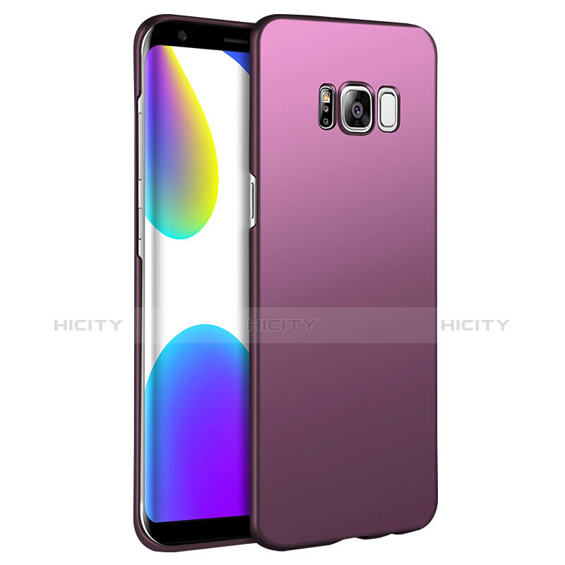 Handyhülle Hülle Kunststoff Tasche Matt M12 für Samsung Galaxy S8 Plus Violett