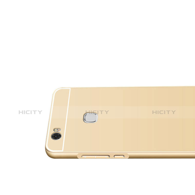 Handyhülle Hülle Luxus Aluminium Metall für Huawei Honor Note 8 Gold