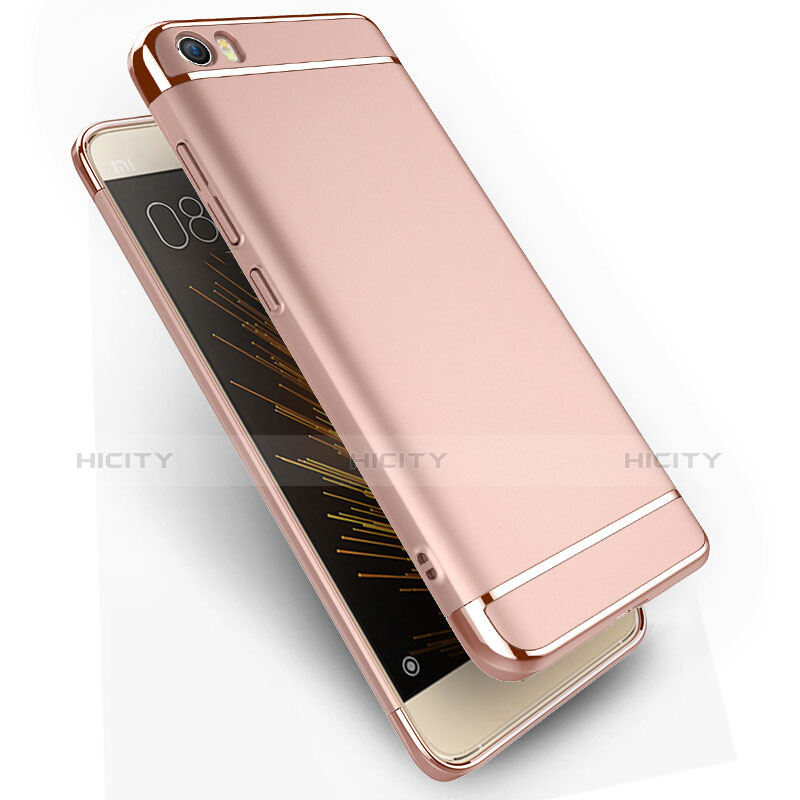 Handyhülle Hülle Luxus Aluminium Metall für Xiaomi Mi 5 Rosegold Plus