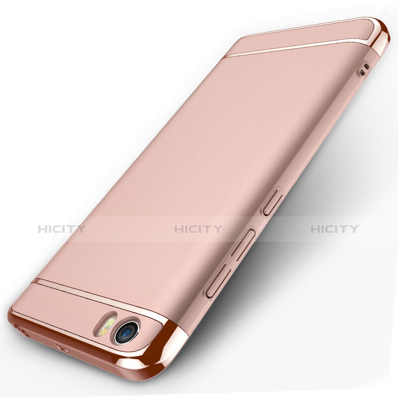 Handyhülle Hülle Luxus Aluminium Metall für Xiaomi Mi 5 Rosegold groß