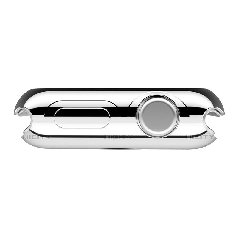 Handyhülle Hülle Luxus Aluminium Metall Rahmen A01 für Apple iWatch 2 38mm Silber