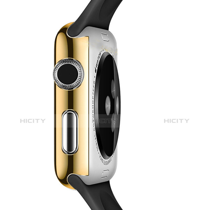 Handyhülle Hülle Luxus Aluminium Metall Rahmen C02 für Apple iWatch 42mm Gold