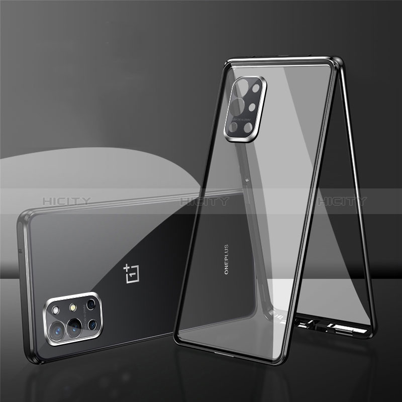 Handyhülle Hülle Luxus Aluminium Metall Rahmen Spiegel 360 Grad Ganzkörper Tasche für OnePlus 9RT 5G