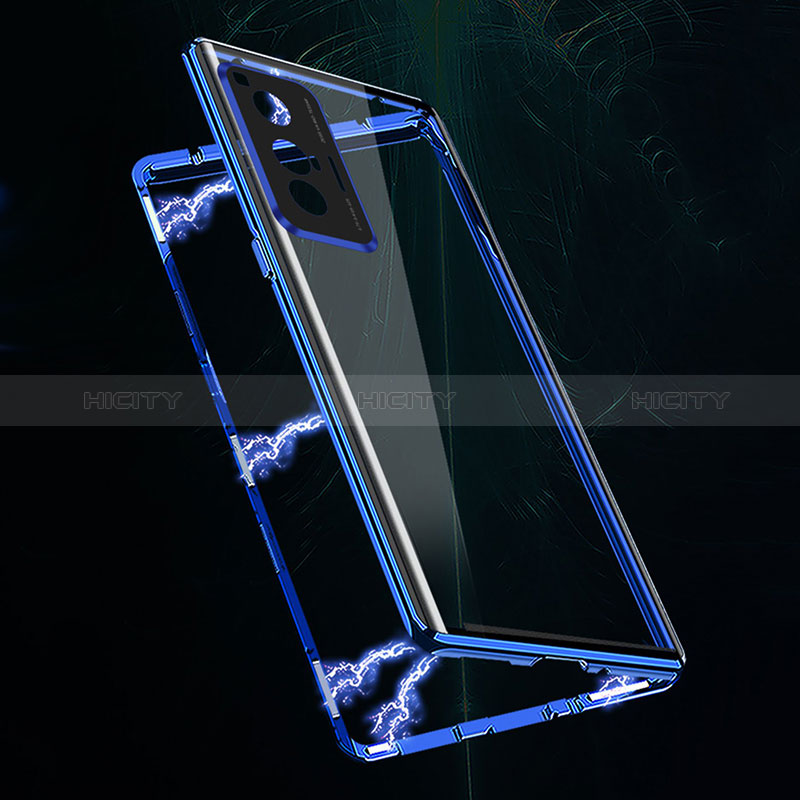 Handyhülle Hülle Luxus Aluminium Metall Rahmen Spiegel 360 Grad Ganzkörper Tasche für Vivo X70 5G
