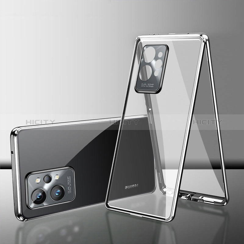 Handyhülle Hülle Luxus Aluminium Metall Rahmen Spiegel 360 Grad Ganzkörper Tasche für Vivo Y30 5G
