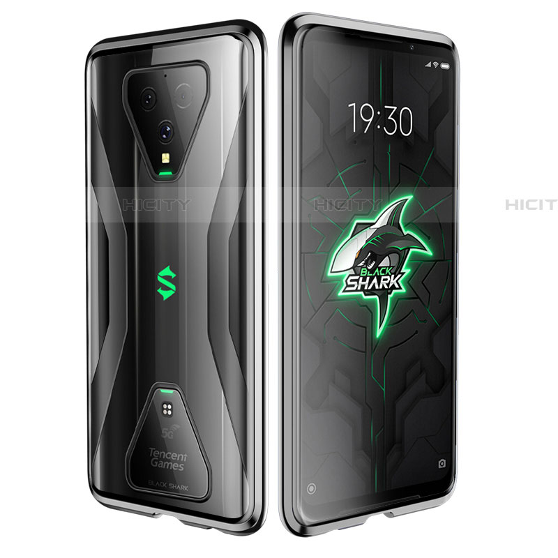 Handyhülle Hülle Luxus Aluminium Metall Rahmen Spiegel 360 Grad Ganzkörper Tasche für Xiaomi Black Shark 3