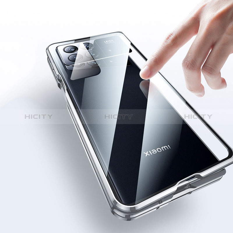 Handyhülle Hülle Luxus Aluminium Metall Rahmen Spiegel 360 Grad Ganzkörper Tasche für Xiaomi Mix Fold 3 5G