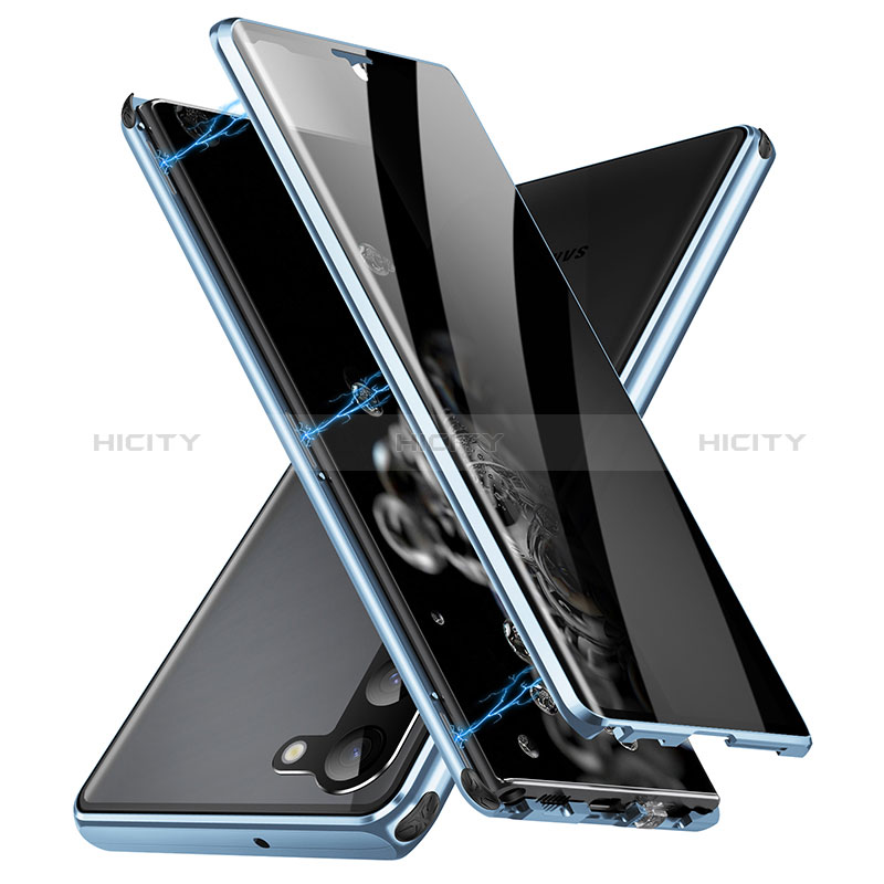 Handyhülle Hülle Luxus Aluminium Metall Rahmen Spiegel 360 Grad Ganzkörper Tasche LK1 für Samsung Galaxy S23 Plus 5G