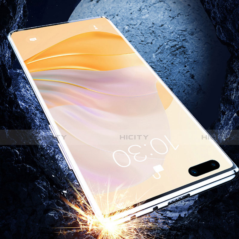 Handyhülle Hülle Luxus Aluminium Metall Rahmen Spiegel 360 Grad Ganzkörper Tasche M03 für Huawei Nova 8 Pro 5G