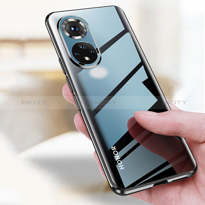 Handyhülle Hülle Luxus Aluminium Metall Rahmen Spiegel 360 Grad Ganzkörper Tasche P01 für Huawei Nova 9 Pro