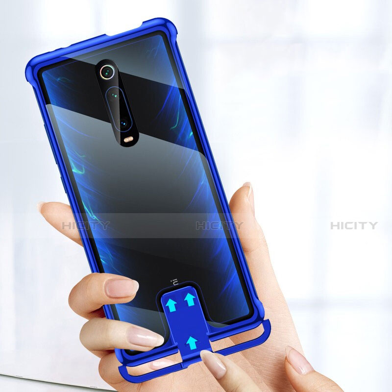 Handyhülle Hülle Luxus Aluminium Metall Rahmen Spiegel 360 Grad Ganzkörper Tasche T05 für Xiaomi Redmi K20 Pro
