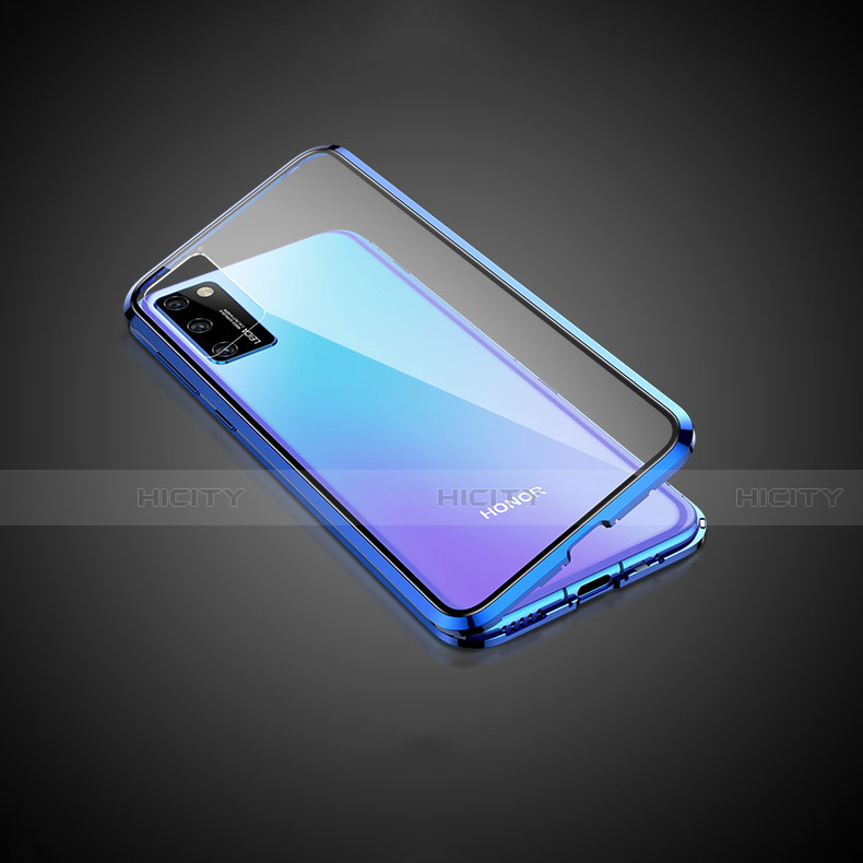 Handyhülle Hülle Luxus Aluminium Metall Rahmen Spiegel 360 Grad Tasche für Huawei Honor View 30 Pro 5G groß