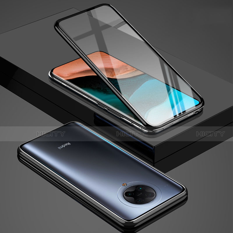 Handyhülle Hülle Luxus Aluminium Metall Rahmen Spiegel 360 Grad Tasche für Xiaomi Redmi K30 Pro Zoom