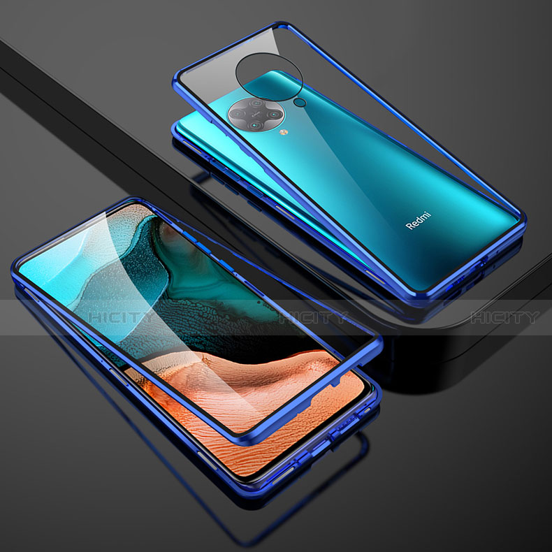 Handyhülle Hülle Luxus Aluminium Metall Rahmen Spiegel 360 Grad Tasche M01 für Xiaomi Redmi K30 Pro Zoom groß