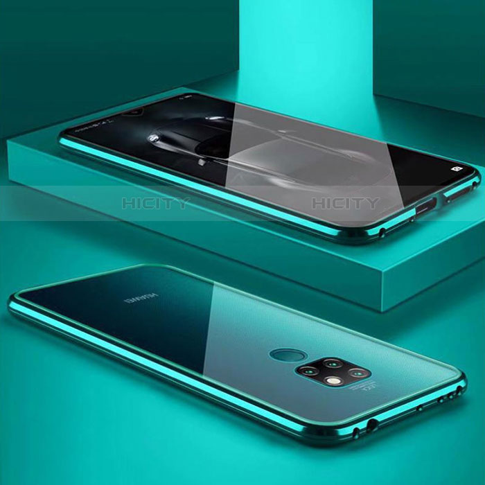 Handyhülle Hülle Luxus Aluminium Metall Rahmen Spiegel 360 Grad Tasche M02 für Huawei Nova 5i Pro