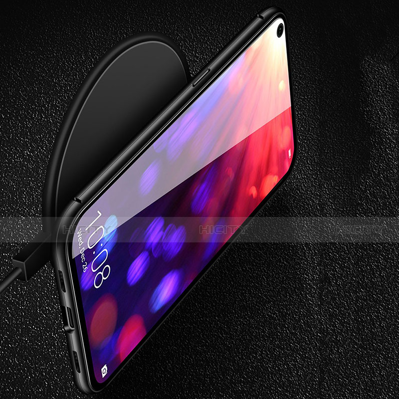 Handyhülle Hülle Luxus Aluminium Metall Rahmen Spiegel 360 Grad Tasche T02 für Huawei Honor V20