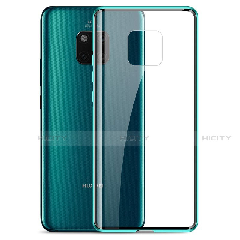 Handyhülle Hülle Luxus Aluminium Metall Rahmen Spiegel 360 Grad Tasche T02 für Huawei Mate 20 Pro