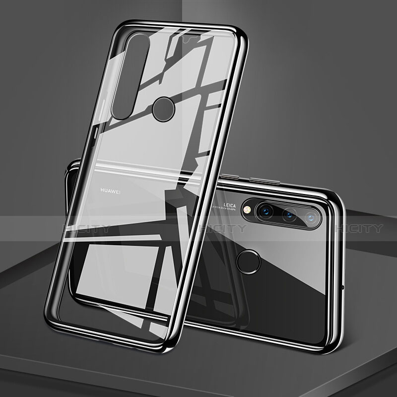 Handyhülle Hülle Luxus Aluminium Metall Rahmen Spiegel 360 Grad Tasche T02 für Huawei P30 Lite XL