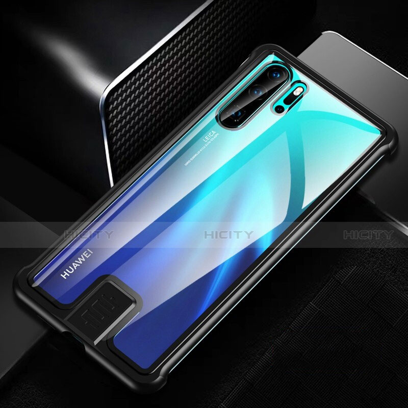 Handyhülle Hülle Luxus Aluminium Metall Rahmen Spiegel 360 Grad Tasche T04 für Huawei P30 Pro