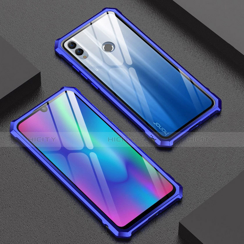 Handyhülle Hülle Luxus Aluminium Metall Rahmen Spiegel Tasche für Huawei P Smart (2019)