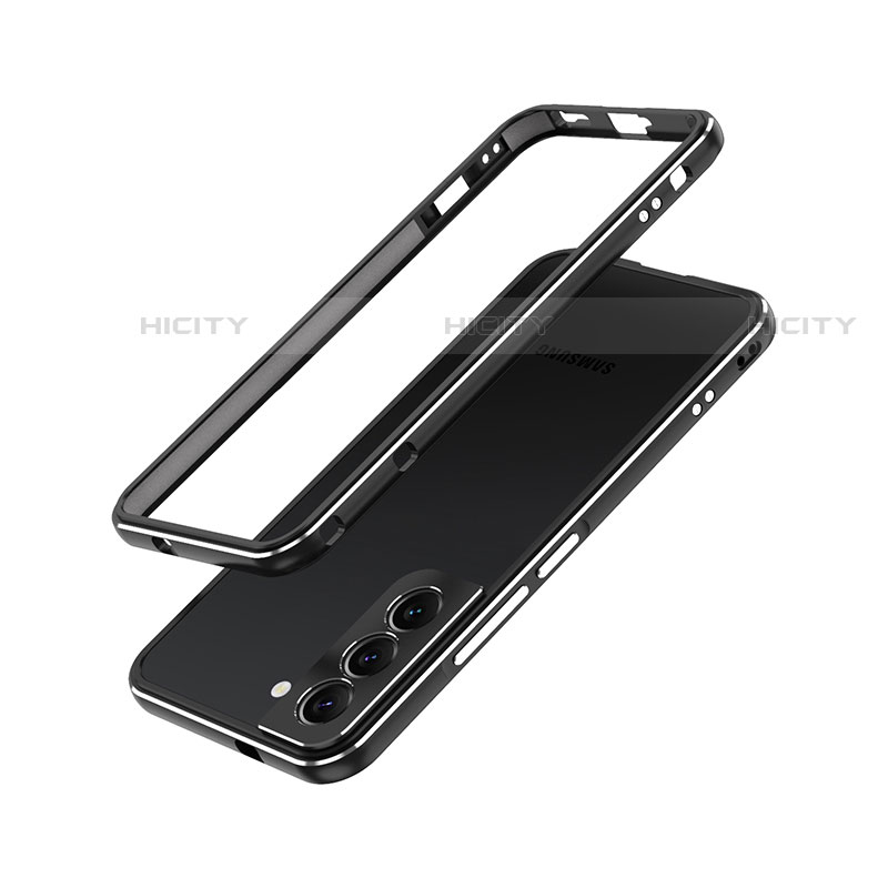 Handyhülle Hülle Luxus Aluminium Metall Rahmen Tasche A01 für Samsung Galaxy S23 5G