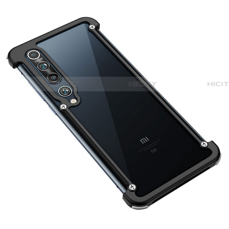 Handyhülle Hülle Luxus Aluminium Metall Rahmen Tasche A01 für Xiaomi Mi 10