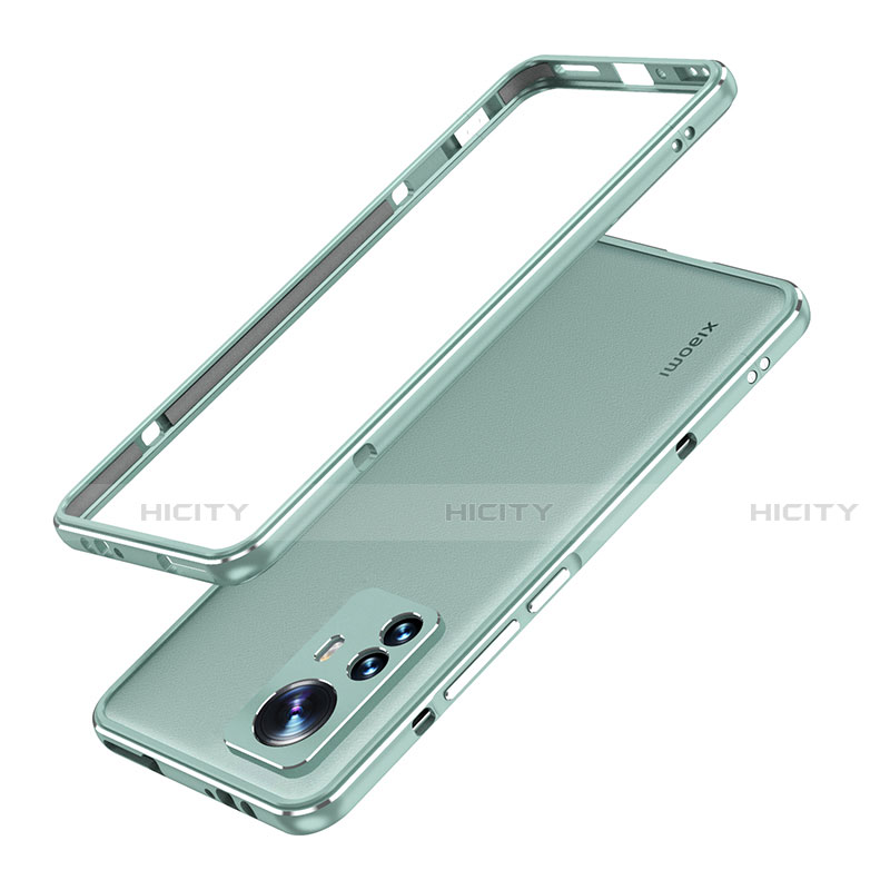 Handyhülle Hülle Luxus Aluminium Metall Rahmen Tasche A01 für Xiaomi Mi 12 5G groß