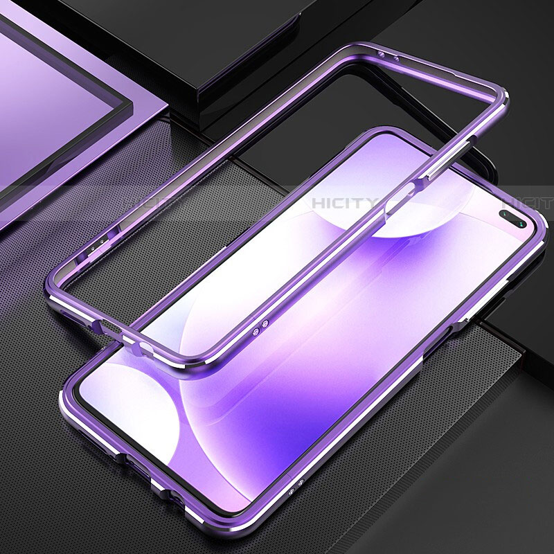 Handyhülle Hülle Luxus Aluminium Metall Rahmen Tasche A01 für Xiaomi Redmi K30i 5G