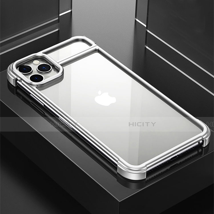 Handyhülle Hülle Luxus Aluminium Metall Rahmen Tasche F01 für Apple iPhone 11 Pro