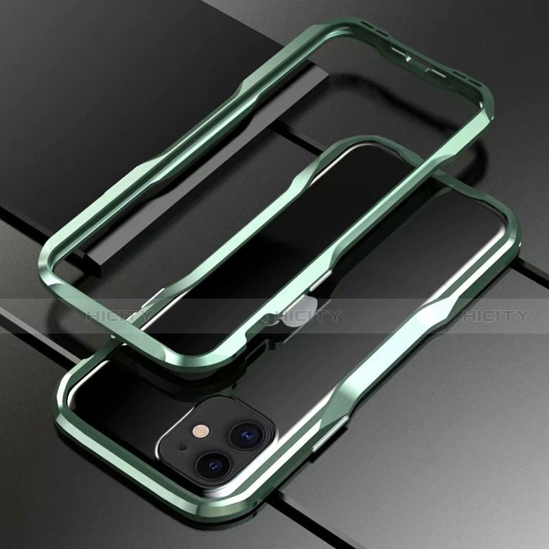 Handyhülle Hülle Luxus Aluminium Metall Rahmen Tasche für Apple iPhone 11