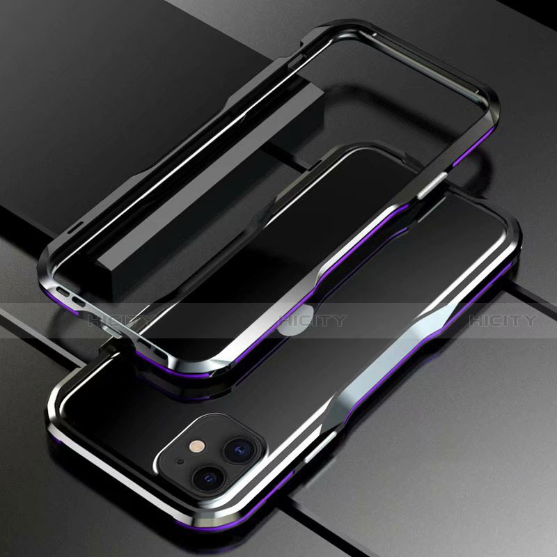 Handyhülle Hülle Luxus Aluminium Metall Rahmen Tasche für Apple iPhone 11