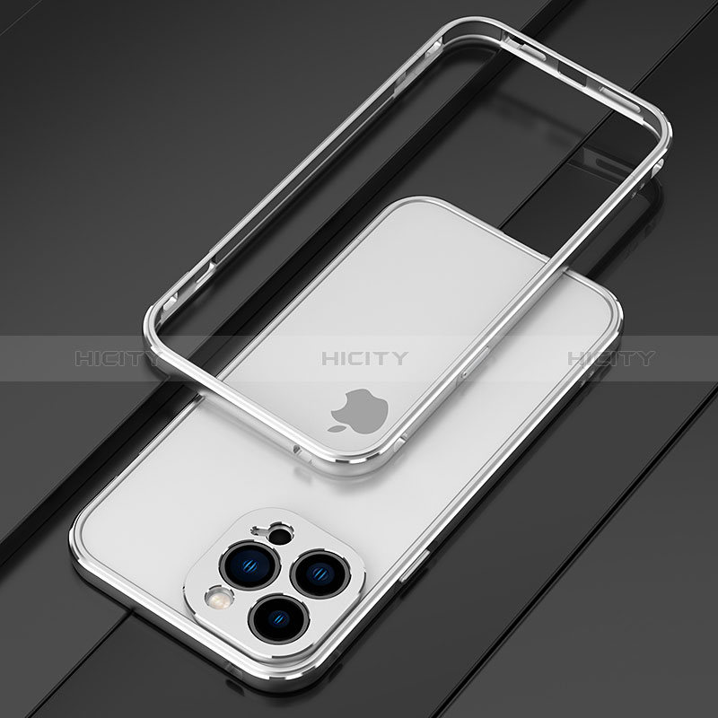Handyhülle Hülle Luxus Aluminium Metall Rahmen Tasche für Apple iPhone 14 Pro