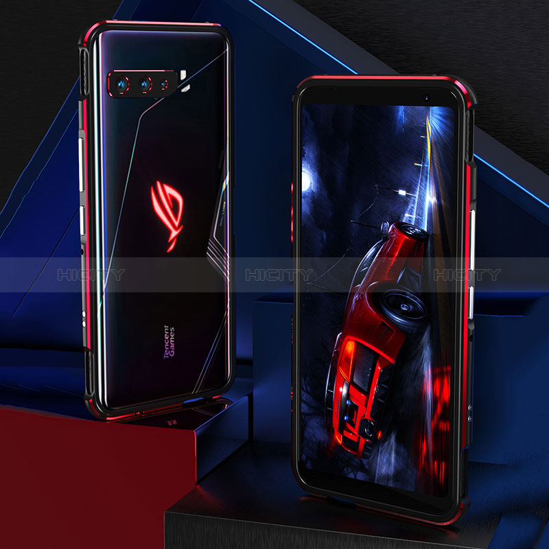 Handyhülle Hülle Luxus Aluminium Metall Rahmen Tasche für Asus ROG Phone 3