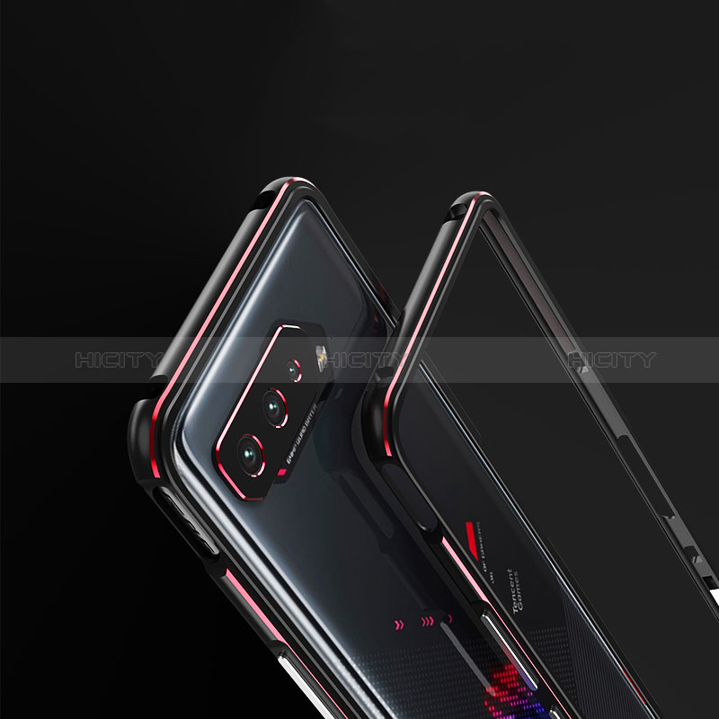 Handyhülle Hülle Luxus Aluminium Metall Rahmen Tasche für Asus ROG Phone 5 Pro groß