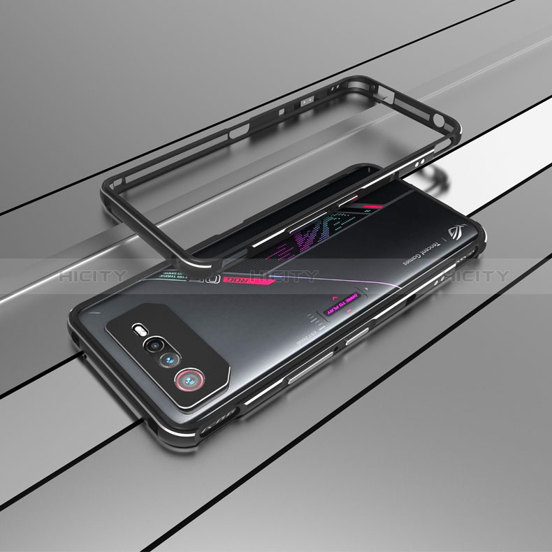 Handyhülle Hülle Luxus Aluminium Metall Rahmen Tasche für Asus ROG Phone 6