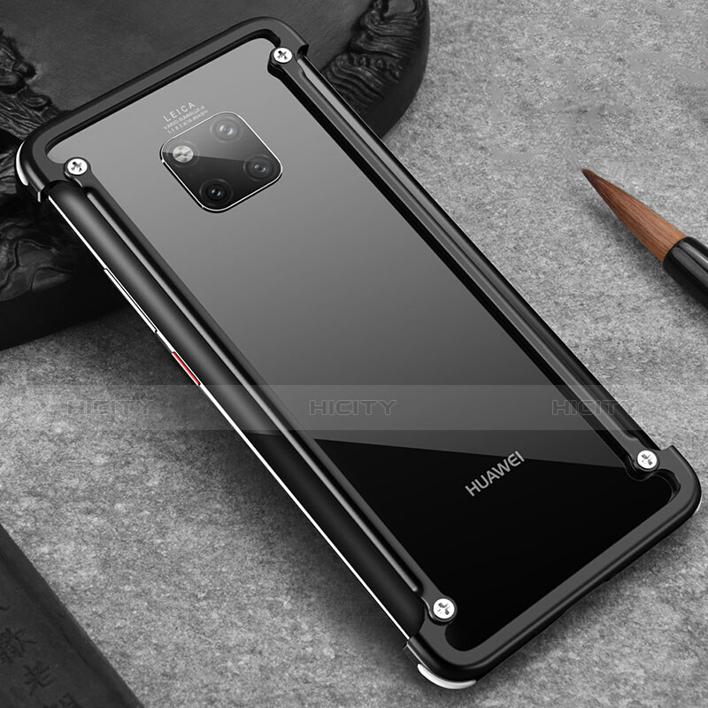 Handyhülle Hülle Luxus Aluminium Metall Rahmen Tasche für Huawei Mate 20 Pro