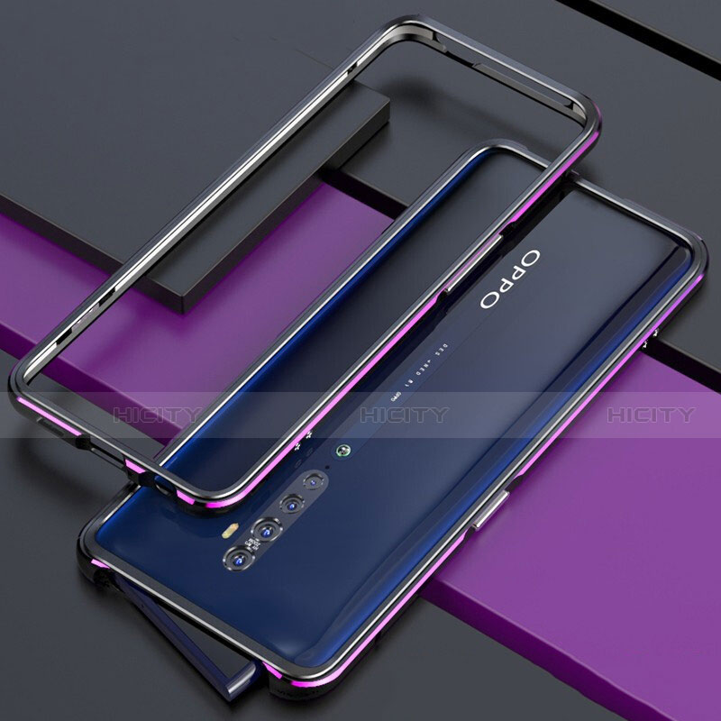 Handyhülle Hülle Luxus Aluminium Metall Rahmen Tasche für Oppo Reno2