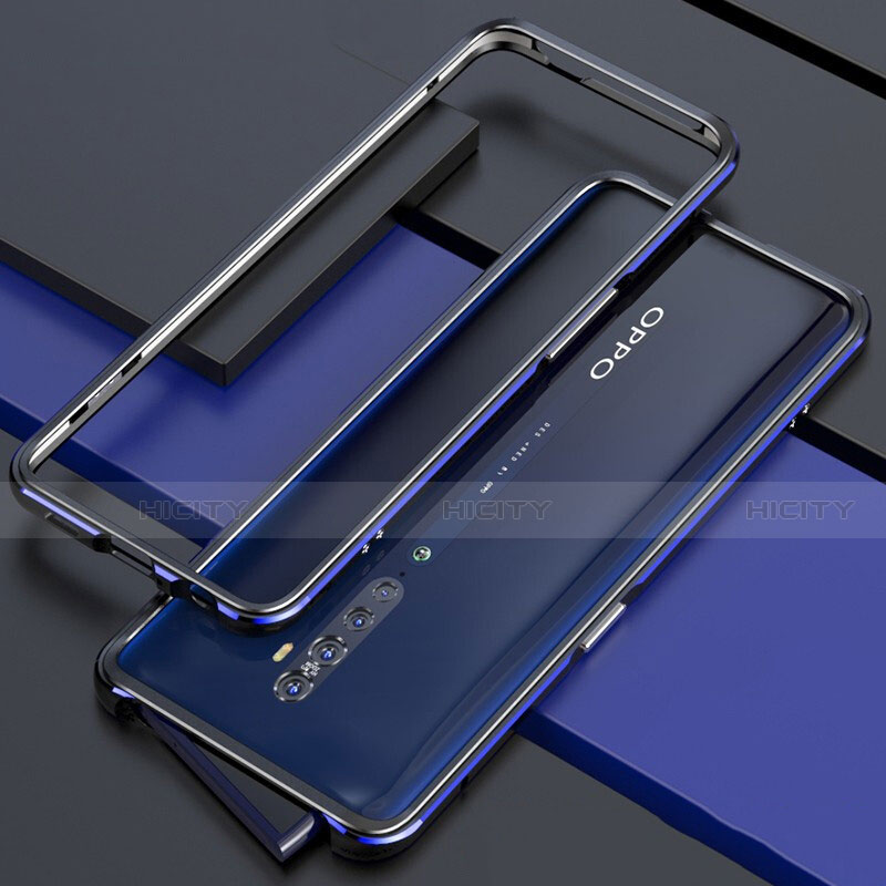 Handyhülle Hülle Luxus Aluminium Metall Rahmen Tasche für Oppo Reno2